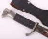WW2 German Engraved Parade Dress Bayonet - 3