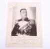 Signed and Dedicated Photograph of WW1 German Naval Hero Felix von Luckner (1881-1966)