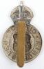 Scarce City of Winchester Police, other ranks cap badge, pre 1935 - 2