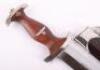 Third Reich S.A. (Sturmabteilung) Dress Dagger by Carl Eickhorn Solingen - 3
