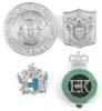 Four Obsolete Parks Police Badges