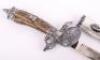 Third Reich Hunting Association (Deutsche J&auml;gerschaft) Cutlas / Dagger by Paul Weyersberg Solingen - 3