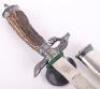 Third Reich Hunting Association (Deutsche J&auml;gerschaft) Cutlas / Dagger by Paul Weyersberg Solingen - 10
