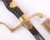 Third Reich Period Mining Officials Dress Sword - 4