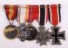 Rare Spanish Blue Division Spanish Issue WW2 German Medal Group of Five - 6