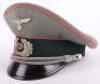 WW2 German Army (Heer) Panzer Officers Peaked Cap - 2