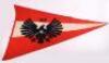 Rare Third Reich B.D.M (Bund Deutscher M&auml;del) Regimental Pennant / Flag