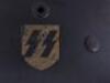 WW2 German Waffen-SS M-40 Steel Combat Helmet - 25