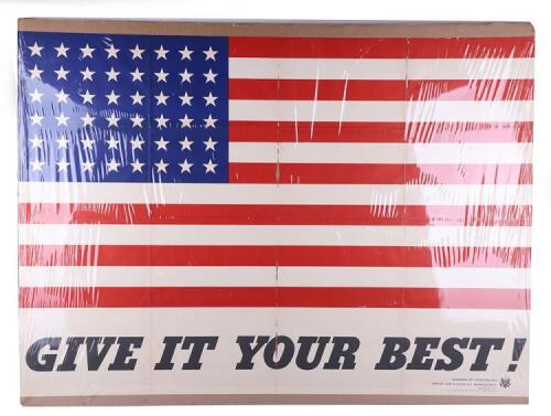 American Poster “GIVE IT YOUR BEST!”