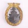 WW2 German Kriegsmarine High Seas Fleet War Badge by Schwerin Berlin