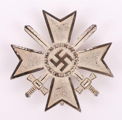 Third Reich War Merit Cross 1st Class with Swords by Wilhelm Deumer (L/11)