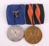WW2 German Court Mounted Medal Pair