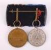 WW2 German Court Mounted Medal Pair - 2