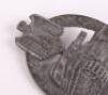 WW2 German Army / Waffen-SS Panzer Assault Badge in Bronze by Hermann Aurich, Dresden - 2