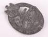 WW2 German Army / Waffen-SS Panzer Assault Badge in Bronze by Hermann Aurich, Dresden - 3