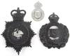 Bucks County Constabulary Kings Crown pre 1935 Night Helmet Plate
