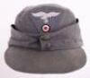 WW2 German Luftwaffe Field Division M-43 Field Cap - 2