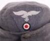 WW2 German Luftwaffe Field Division M-43 Field Cap - 3