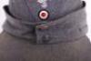 WW2 German Luftwaffe Field Division M-43 Field Cap - 4