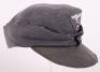 WW2 German Luftwaffe Field Division M-43 Field Cap - 11
