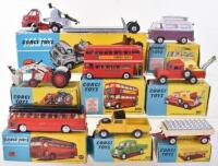 Eight Boxed Vintage Corgi Toys