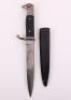 WW1 German Officers Trench Fighting Knife by Carl Eickhorn Solingen