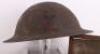 WW1 American 33rd Infantry Division Engineers Steel Helmet Grouping - 5