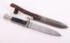 Third Reich Hitler Youth Boys Dagger by Anton Wingen Jr Solingen - 6