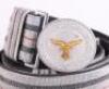 WW2 German Luftwaffe Officers Parade Belt and Buckle - 3