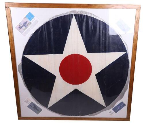 Impressive WW2 American Aircraft Fabric Insignia of the Army Air Corps