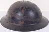 WW1 British Steel Helmet Re-issued to WW2 Civilian Defence - 4