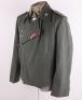 Rare Panzer Pioneers Officers Field Grey Wrapover Tunic - 3