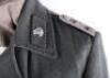 Rare Panzer Pioneers Officers Field Grey Wrapover Tunic - 6