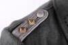 Rare Panzer Pioneers Officers Field Grey Wrapover Tunic - 11