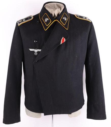 Rare WW2 German Army Panzer Reconnaissance NCO&rsquo;s Wrapover Tunic