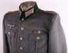 WW2 German Panzer Officers Four Pocket Tunic - 5