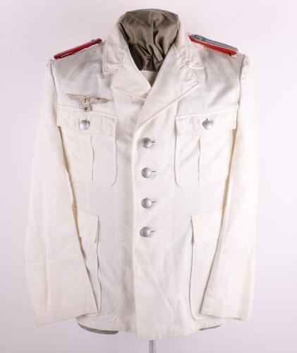 WW2 German Artillery Officers Summer Pattern Tunic