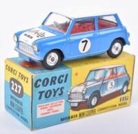 Corgi Toys 227 Morris Mini Cooper competition model