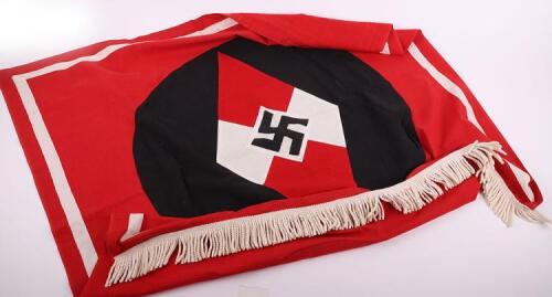 Third Reich Hitler Youth / B.D.M (Bund Deutscher M&auml;del) Podium Banner