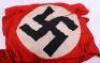 Third Reich NSDAP Column / Building Flag - 2