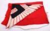 Scarce WW2 German Reichsluftschutbund (R.L.B) 2nd Pattern Flag, - 2