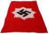 Scarce WW2 German Reichsluftschutbund (R.L.B) 2nd Pattern Flag, - 5