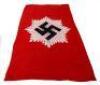 Scarce WW2 German Reichsluftschutbund (R.L.B) 2nd Pattern Flag, - 6