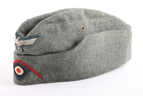 WW2 German Army (Heer) Artillery Overseas / Side Cap