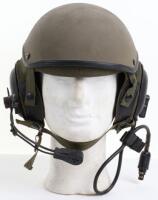 American Military Armoured Crewman’s Helmet and Microphone Set