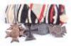 WW1 German Bavarian Court Mounted Medal Group of Four