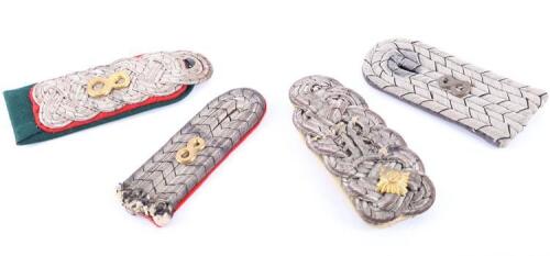 4x WW1 German Officers Tunic Shoulder Straps
