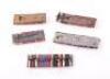 5x WW2 German Tunic Medal Ribbon Bars - 2