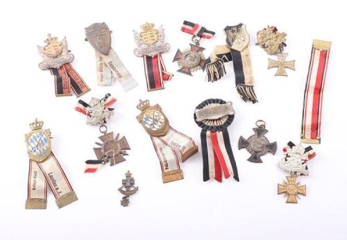 Imperial German Veterans Medals and Badges