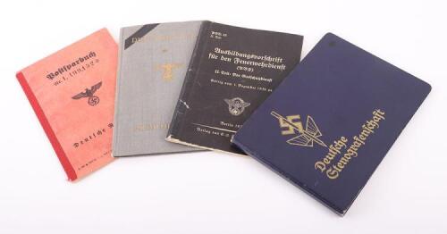 4x WW2 German Third Reich Document Books